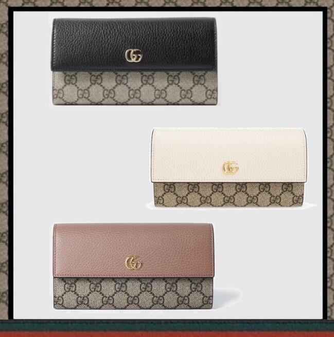 人気商品★GGマーモント・レザー コンチネンタルウォレット